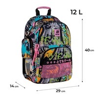 Шкільний рюкзак Kite Education 585 Street Art 12 л (K25-585M-3)