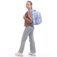 Шкільний рюкзак для підлітка Kite Education teens 8001M-2 Фіолетовий з блакитним 20.5 л (K25-8001M-2)