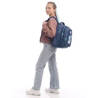 Шкільний рюкзак для підлітка Kite Education teens 8001M-3 Сірий 20.5 л (K25-8001M-3)