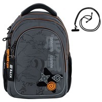 Шкільний рюкзак для підлітка Kite Education teens 8001M Naruto Shippuden Сірий 20.5 л (NR25-8001M)