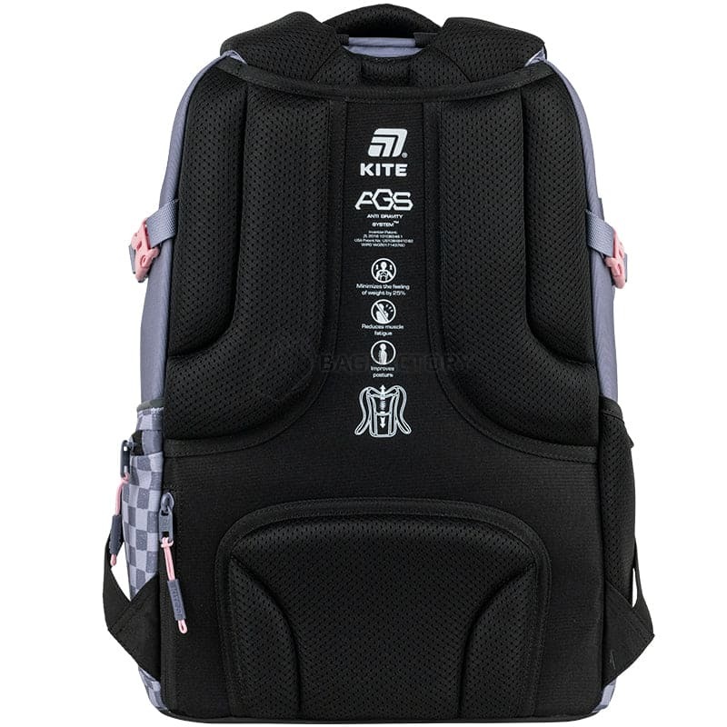 Шкільний рюкзак для підлітка Kite Education teens 727L-3 Сірий 19.5 л (K25-727L-3)