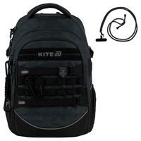 Шкільний рюкзак для підлітка Kite Education teens 727L-1 Чорний 19.5 л (K25-727L-1)