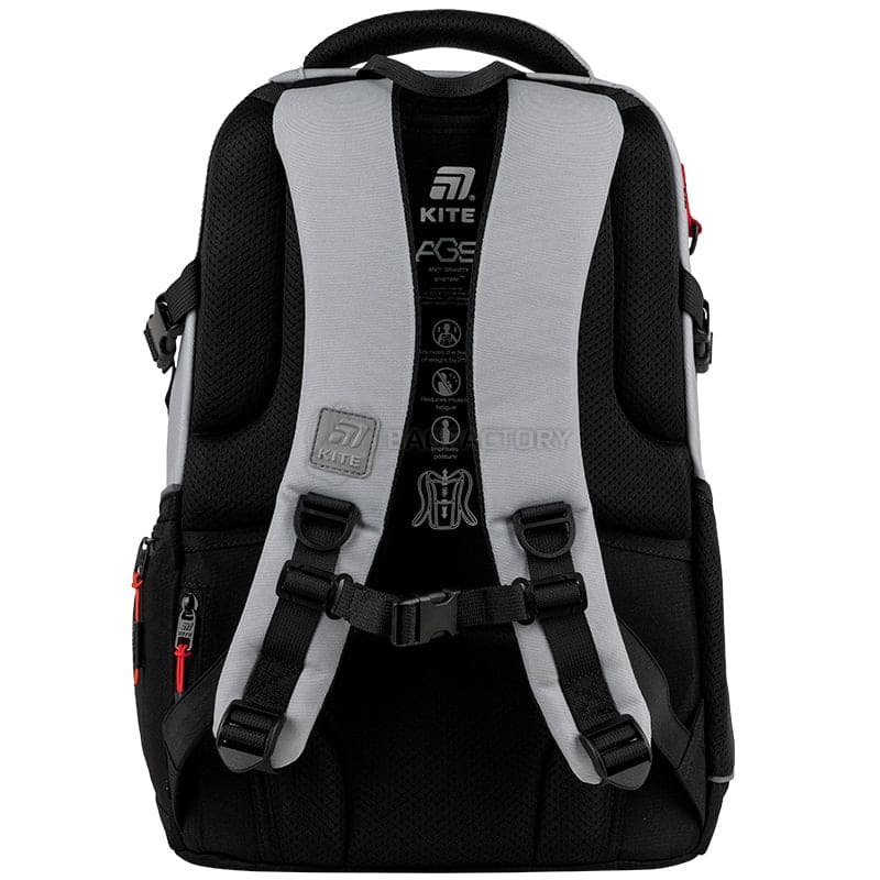 Шкільний рюкзак для підлітка Kite Education teens 727L-2 Сірий 19.5 л (K25-727L-2)