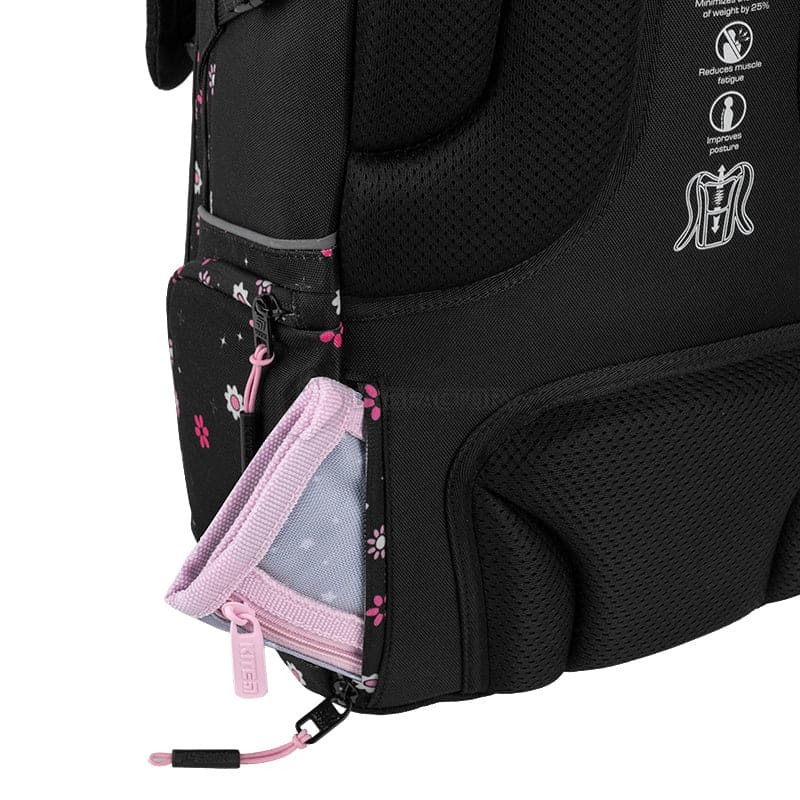 Шкільний рюкзак для підлітка Kite Education teens 727L-4 Чорний 19.5 л (K25-727L-4)