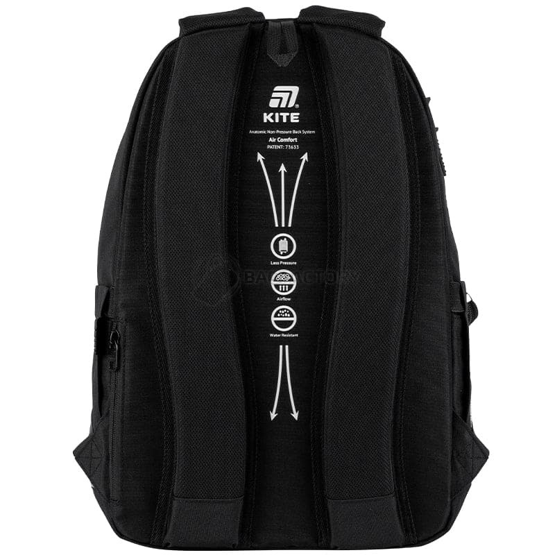 Шкільний рюкзак для підлітка Kite Education teens 2575M-2 Чорний 19 л (K25-2575M-2)