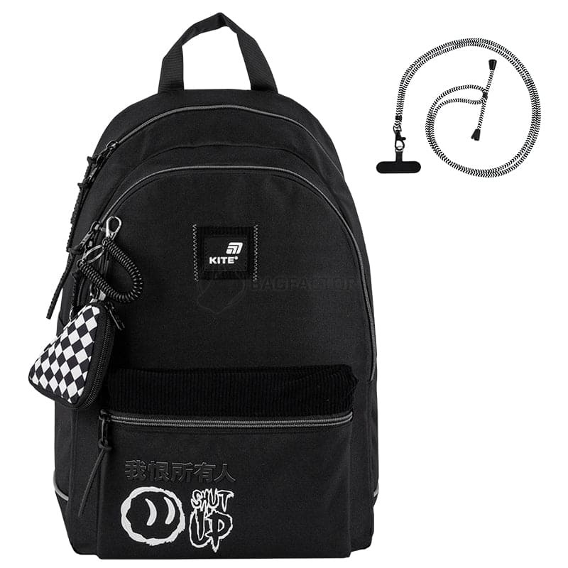 Шкільний рюкзак для підлітка Kite Education teens 2575M-2 Чорний 19 л (K25-2575M-2)