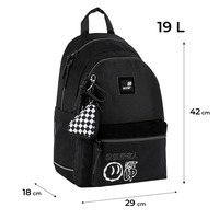 Шкільний рюкзак для підлітка Kite Education teens 2575M-2 Чорний 19 л (K25-2575M-2)
