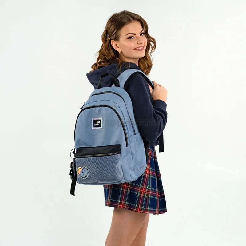 Шкільний рюкзак для підлітка Kite Education teens 2575M-1 Сірий 19 л (K25-2575M-1)