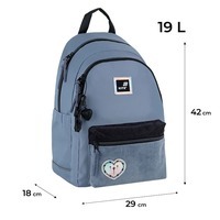 Шкільний рюкзак для підлітка Kite Education teens 2575M-1 Сірий 19 л (K25-2575M-1)