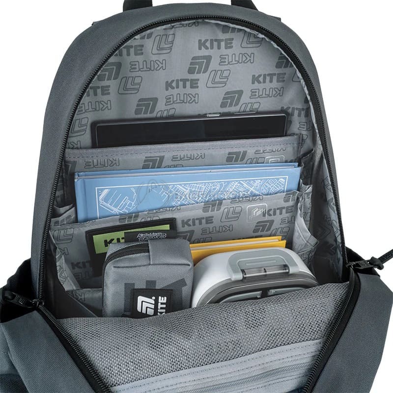 Шкільний рюкзак для підлітка Kite Education teens 2575M Naruto Shippuden Сірий 19 л (NR25-2575M)