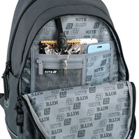 Шкільний рюкзак для підлітка Kite Education teens 2575M Naruto Shippuden Сірий 19 л (NR25-2575M)