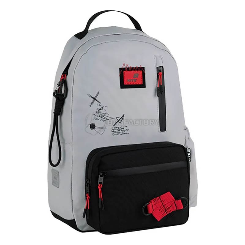 Шкільний рюкзак для підлітка Kite Education teens 949M Сірий з чорним 12.5 л (K25-949M)