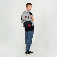 Шкільний рюкзак для підлітка Kite Education teens 949M Сірий з чорним 12.5 л (K25-949M)