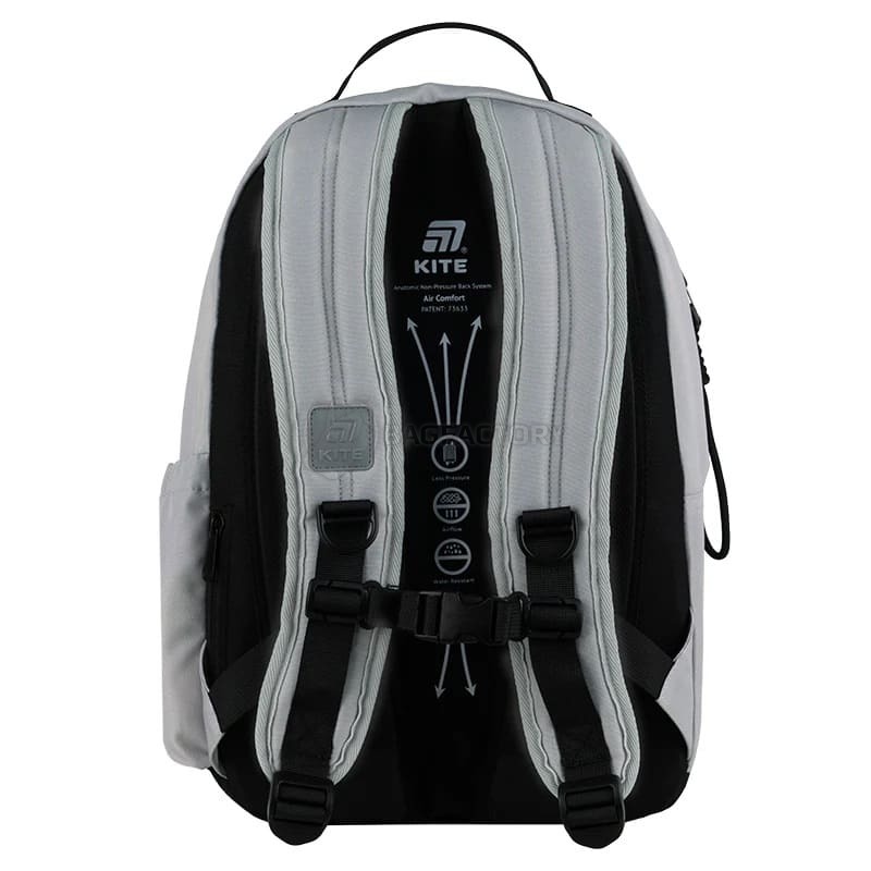 Шкільний рюкзак для підлітка Kite Education teens 949M Сірий з чорним 12.5 л (K25-949M)