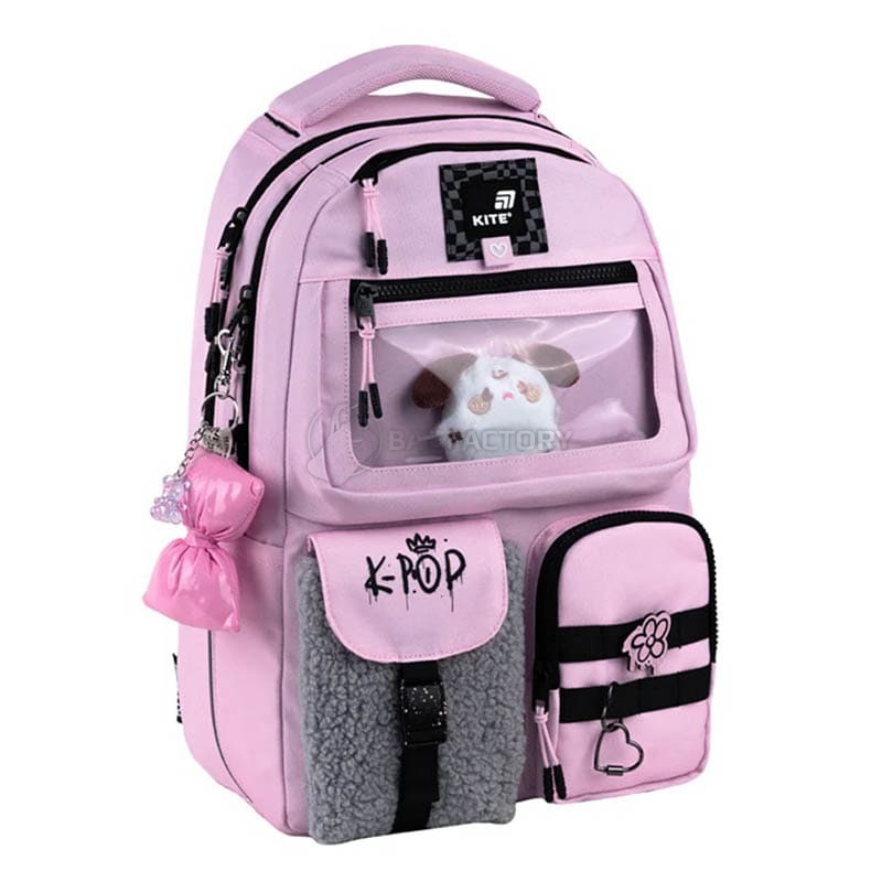 Шкільний рюкзак для підлітка Kite Education teens 2587M-4 Рожевий 17 л (K25-2587M-4)