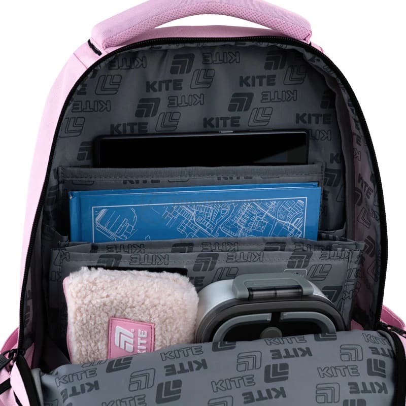 Шкільний рюкзак для підлітка Kite Education teens 2587M-4 Рожевий 17 л (K25-2587M-4)