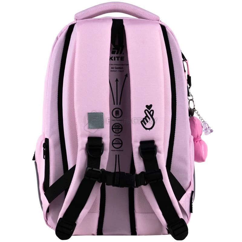 Шкільний рюкзак для підлітка Kite Education teens 2587M-4 Рожевий 17 л (K25-2587M-4)