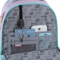 Шкільний рюкзак для підлітка Kite Education teens 2587M Hello Kitty Сірий 17 л (HK25-2587M)