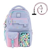 Шкільний рюкзак для підлітка Kite Education teens 2587M Hello Kitty Сірий 17 л (HK25-2587M)