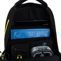 Шкільний рюкзак для підлітка Kite Education teens 2587M DC Batman Чорний 17 л (DC25-2587M)