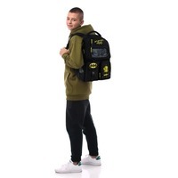 Шкільний рюкзак для підлітка Kite Education teens 2587M DC Batman Чорний 17 л (DC25-2587M)