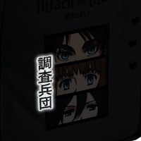 Шкільний рюкзак для підлітка Kite Education teens 2578M Attack on Titan Сірий 17 л (AT25-2578M)