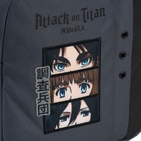 Шкільний рюкзак для підлітка Kite Education teens 2578M Attack on Titan Сірий 17 л (AT25-2578M)