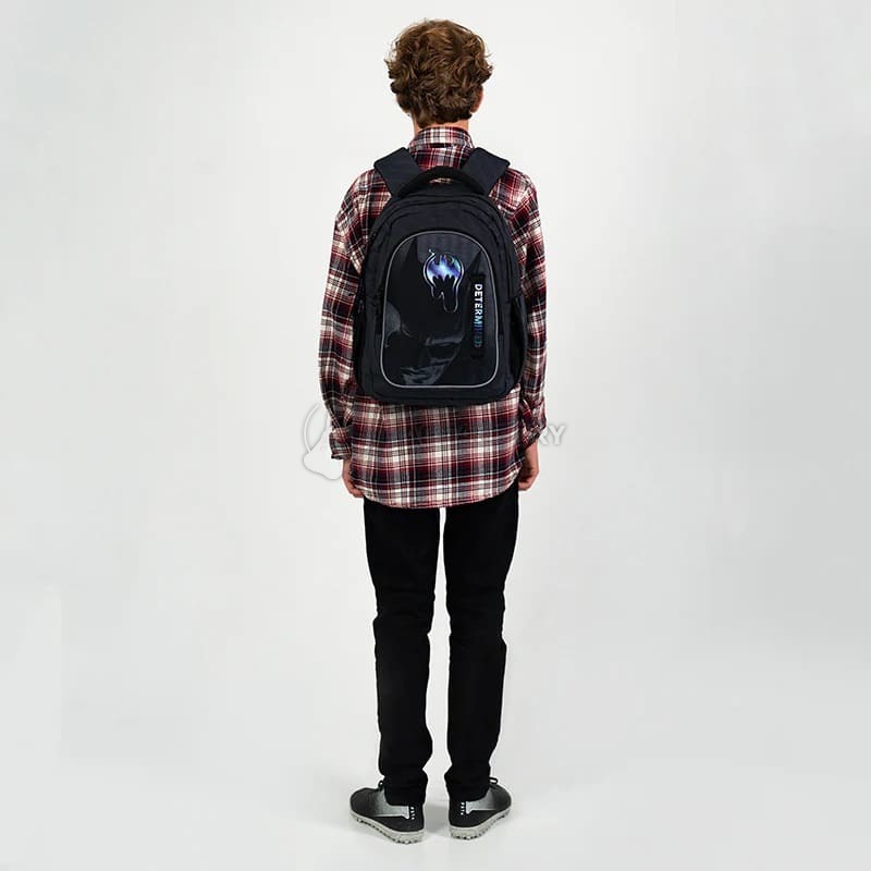 Рюкзак підлітковий Kite Education teens 8001L DC Batman Чорний 25.5 л (DC25-8001L)