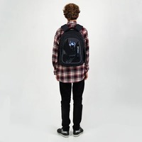 Рюкзак підлітковий Kite Education teens 8001L DC Batman Чорний 25.5 л (DC25-8001L)