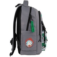 Рюкзак молодіжний Kite Education teens 2597L Rick & Morty Сірий 24 л (RM25-2597L)