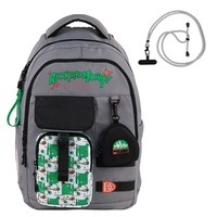 Рюкзак молодіжний Kite Education teens 2597L Rick & Morty Сірий 24 л (RM25-2597L)