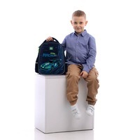 Шкільний напівкаркасний рюкзак GoPack Education 165S Speedway 12л (GO25-165S-4)