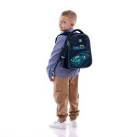 Шкільний напівкаркасний рюкзак GoPack Education 165S Speedway 12л (GO25-165S-4)