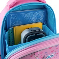 Шкільний напівкаркасний рюкзак GoPack Education 165S Fluffy Kitten 12л (GO25-165S-2)
