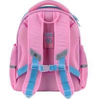 Шкільний напівкаркасний рюкзак GoPack Education 165S Fluffy Kitten 12л (GO25-165S-2)