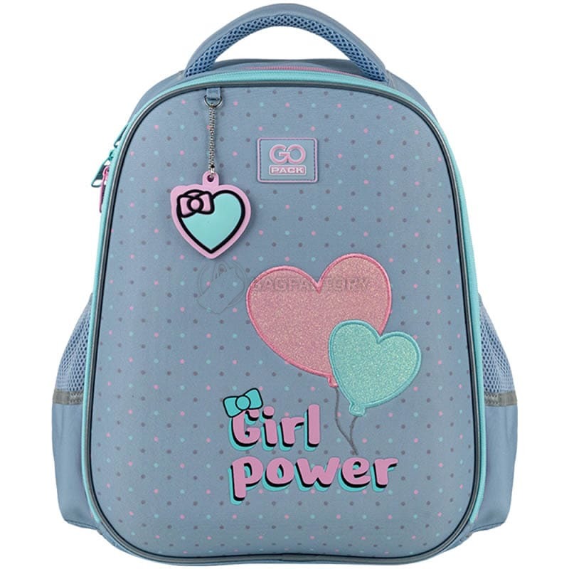Шкільний напівкаркасний рюкзак GoPack Education 165M Girl Power 15л (GO25-165M-1)