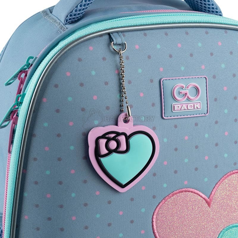 Шкільний напівкаркасний рюкзак GoPack Education 165M Girl Power 15л (GO25-165M-1)