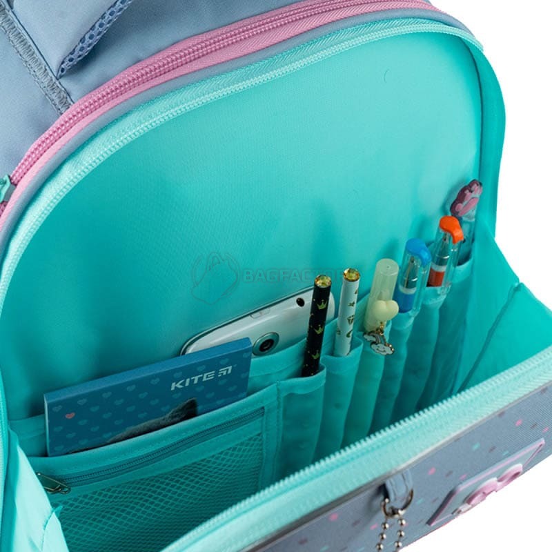 Шкільний напівкаркасний рюкзак GoPack Education 165M Girl Power 15л (GO25-165M-1)