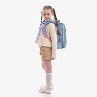 Шкільний напівкаркасний рюкзак GoPack Education 165M Girl Power 15л (GO25-165M-1)