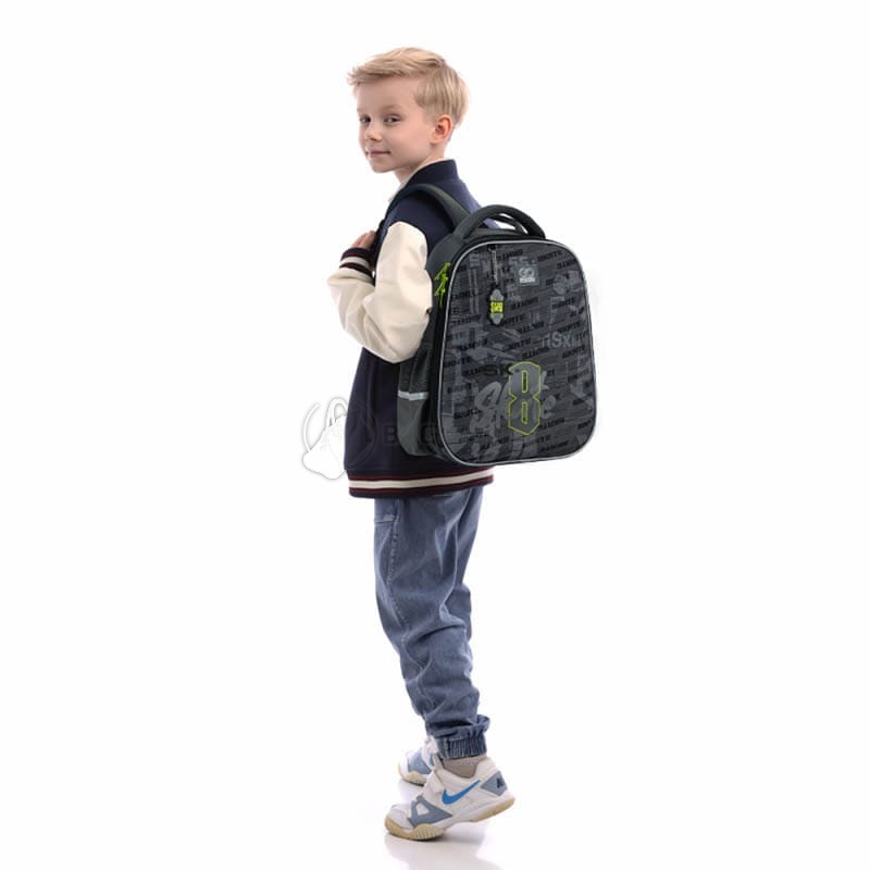 Шкільний напівкаркасний рюкзак GoPack Education 165M Skate 15л (GO25-165M-8)