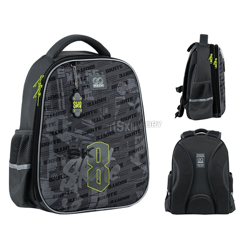 Шкільний напівкаркасний рюкзак GoPack Education 165M Skate 15л (GO25-165M-8)