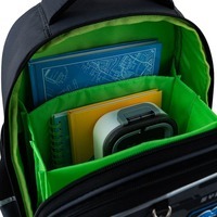 Шкільний напівкаркасний рюкзак GoPack Education 165M Warrior 15л (GO25-165M-6)