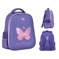Шкільний напівкаркасний рюкзак GoPack Education 165M Glowing 15л (GO25-165M-4)