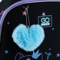 Шкільний напівкаркасний рюкзак GoPack Education 165M Meowjestical 15л (GO25-165M-2)