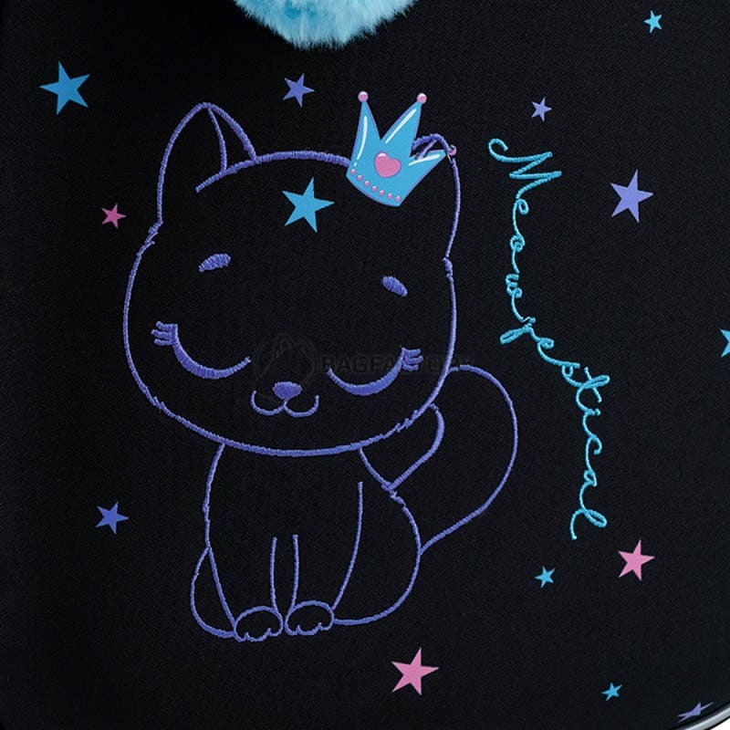 Шкільний напівкаркасний рюкзак GoPack Education 165M Meowjestical 15л (GO25-165M-2)