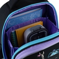 Шкільний напівкаркасний рюкзак GoPack Education 165M Meowjestical 15л (GO25-165M-2)