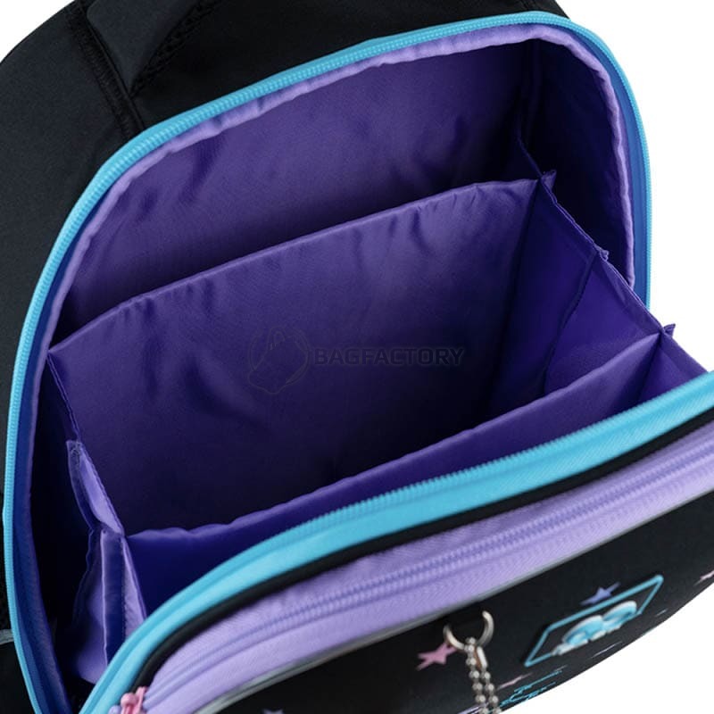 Шкільний напівкаркасний рюкзак GoPack Education 165M Meowjestical 15л (GO25-165M-2)