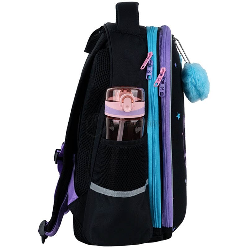 Шкільний напівкаркасний рюкзак GoPack Education 165M Meowjestical 15л (GO25-165M-2)