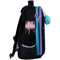 Шкільний напівкаркасний рюкзак GoPack Education 165M Meowjestical 15л (GO25-165M-2)