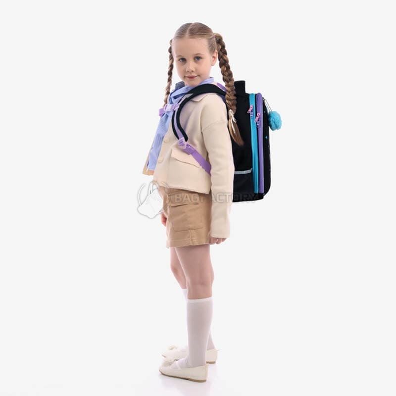 Шкільний напівкаркасний рюкзак GoPack Education 165M Meowjestical 15л (GO25-165M-2)